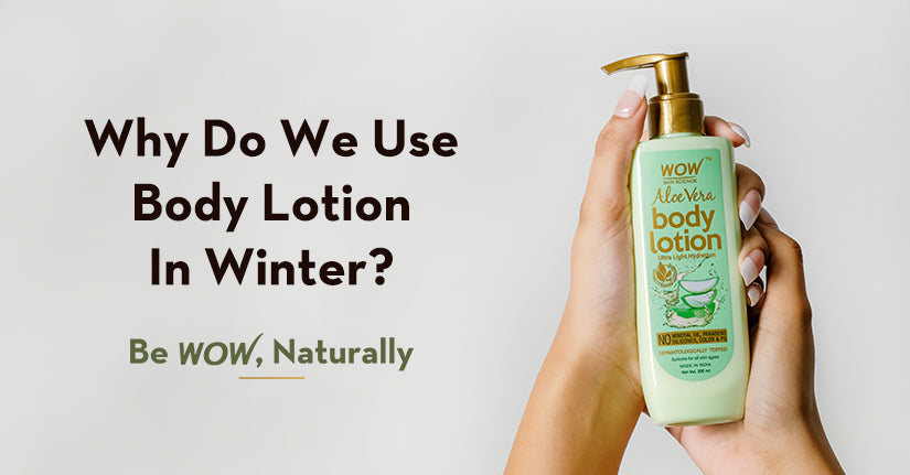 body lotion in winter