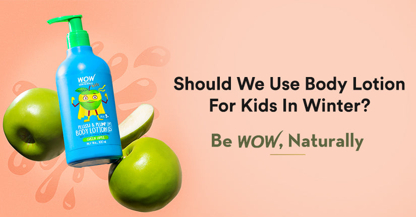 Should We Use Body Lotion For Kids In Winter?