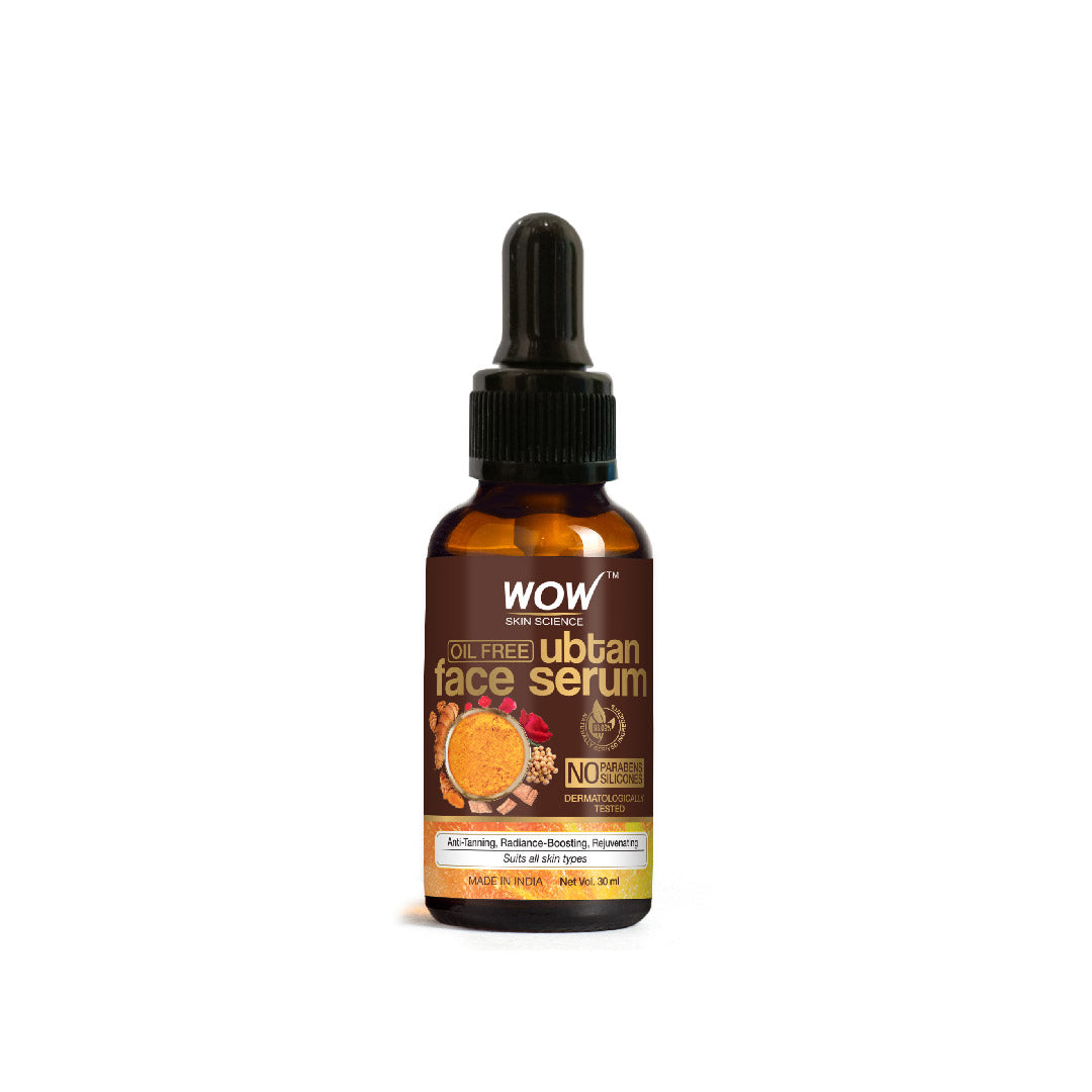 Ubtan Face Serum with Turmeric & Saffron for Skin Brightening - 30 ml