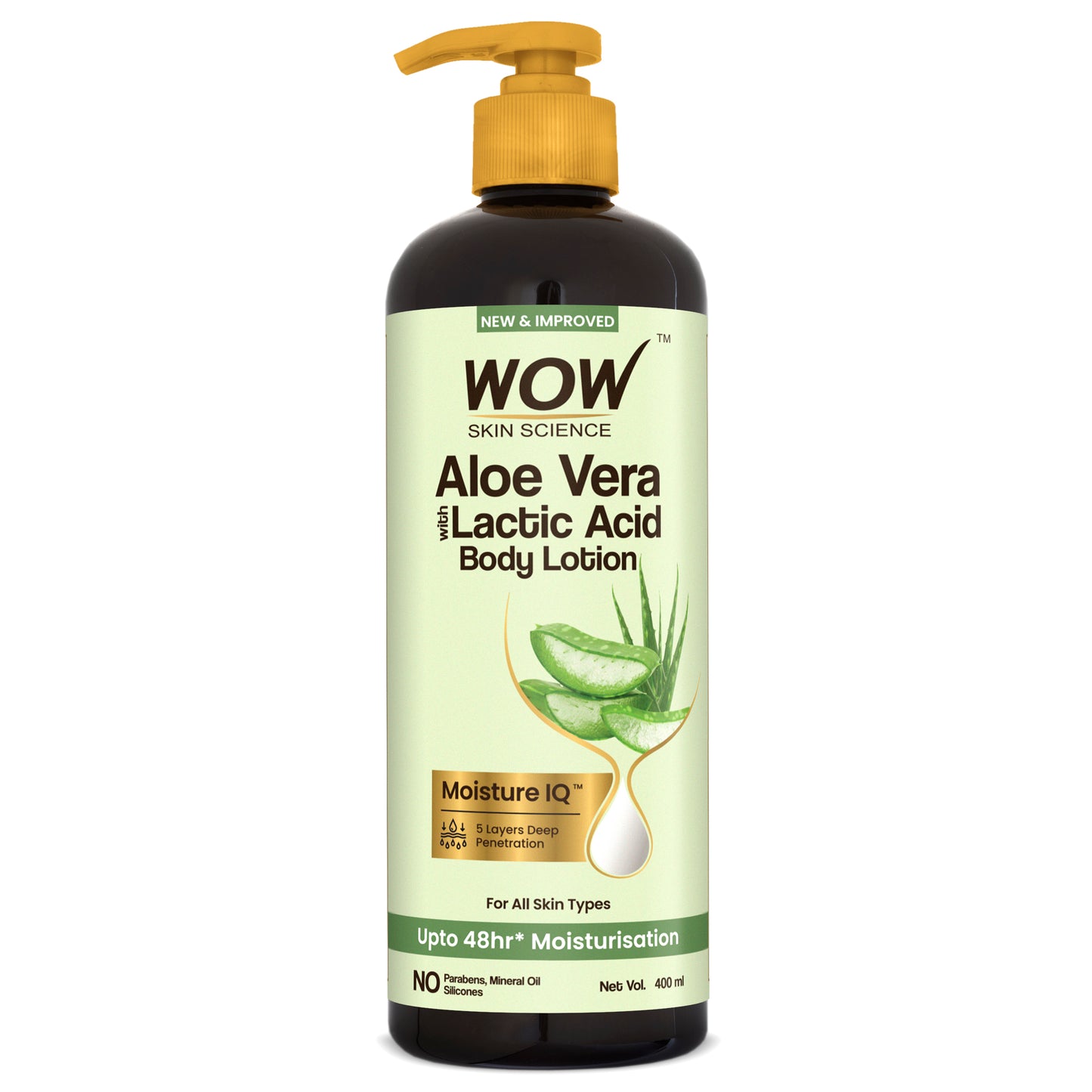 Aloe Vera Body Lotion (Ultra Light) For Dry Skin