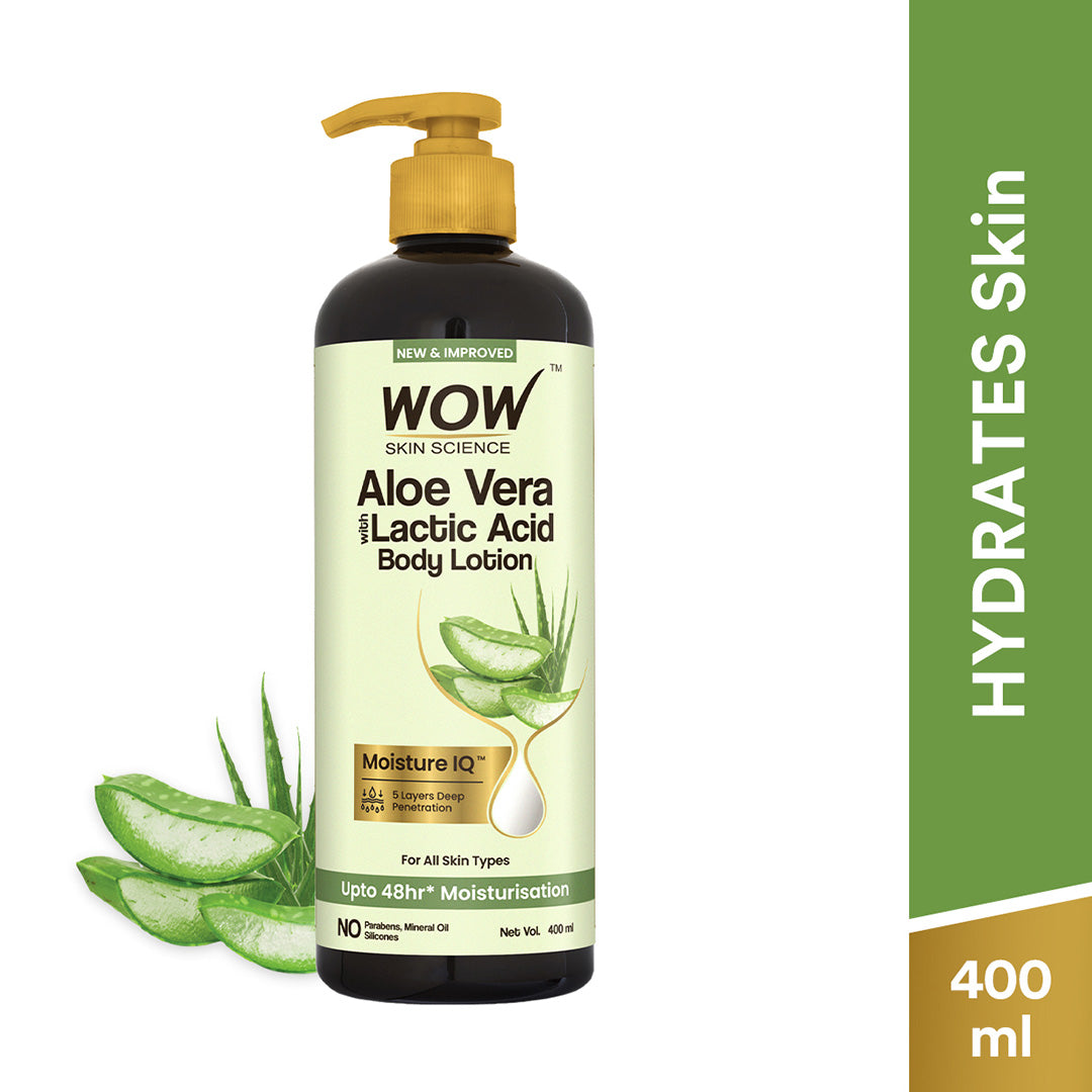 Aloe Vera Body Lotion (Ultra Light) For Dry Skin