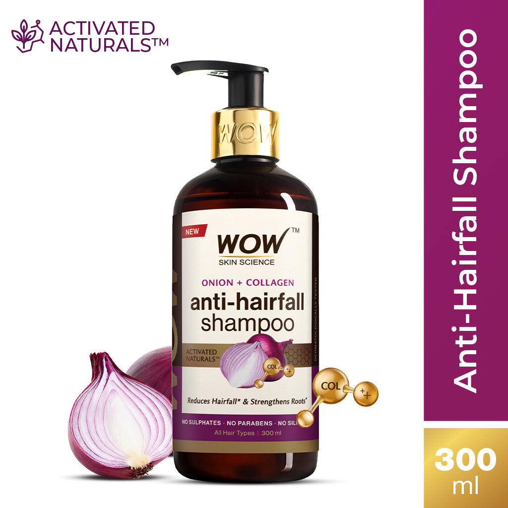 Onion And Collagen Anti-Hairfall Shampoo - 300 ml