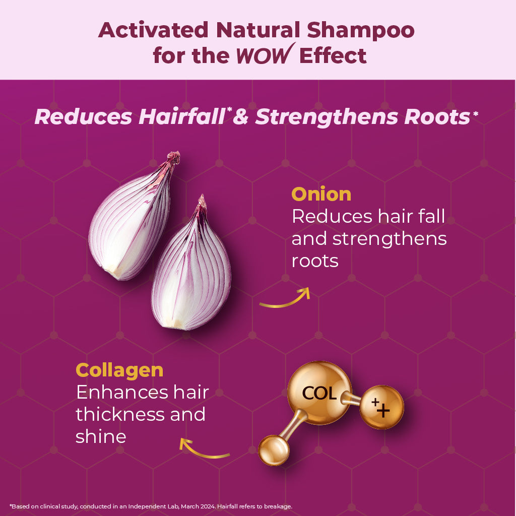 Onion And Collagen Anti-Hairfall Shampoo - 300 ml