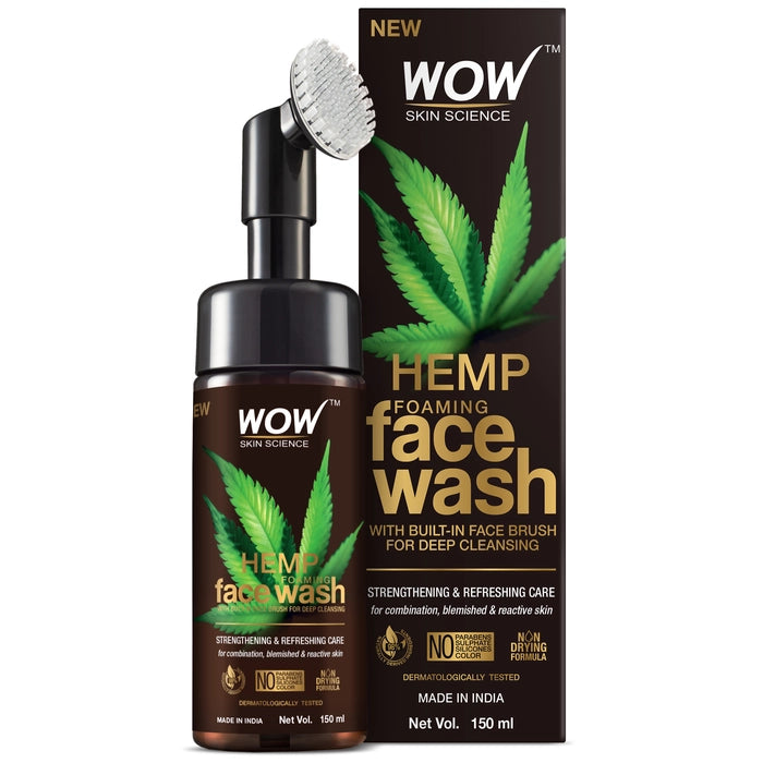 Hemp Foaming Face Wash