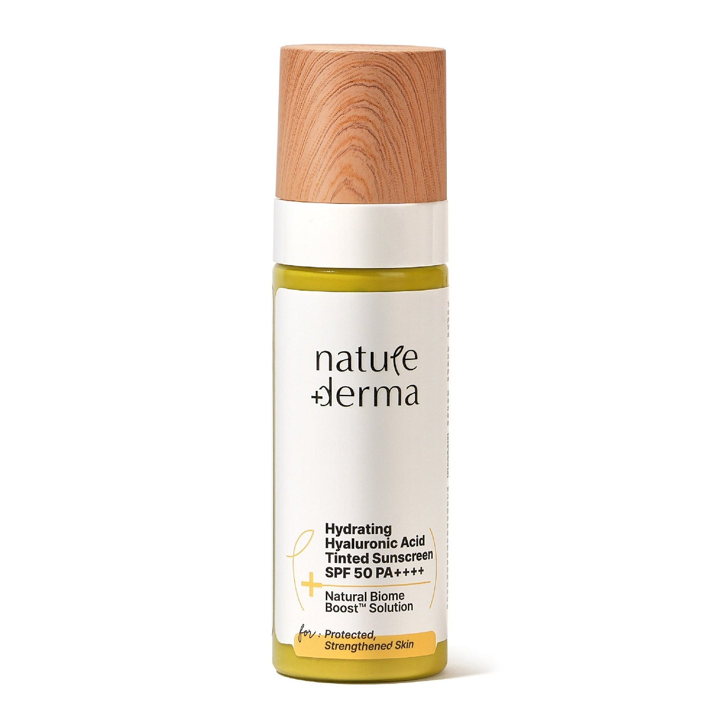 Hydrating Hyaluronic Acid Tinted Sunscreen SPF 50 PA++++  with Natural Biome-Boost™ Solution - 50 ml