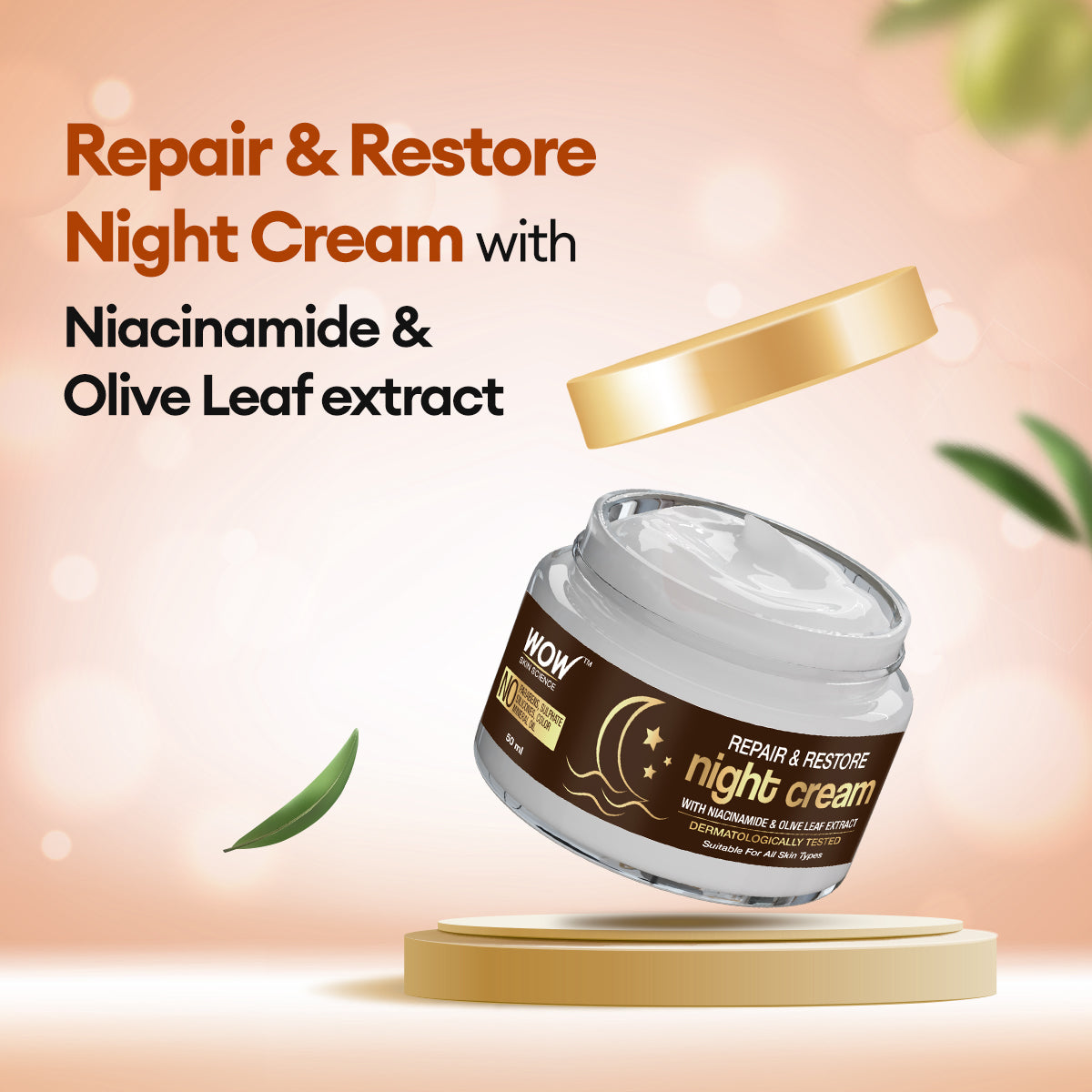 Night Cream - Apply Every Night for All Skin Type