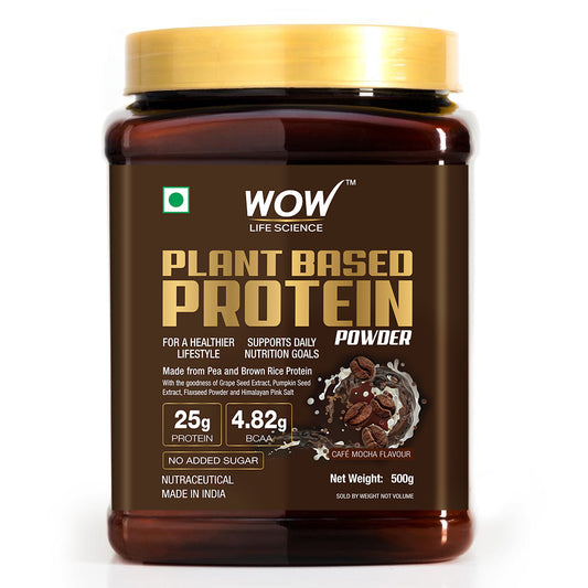 Plant Based Protein Powder - Cafe Mocha Flavour - 500g