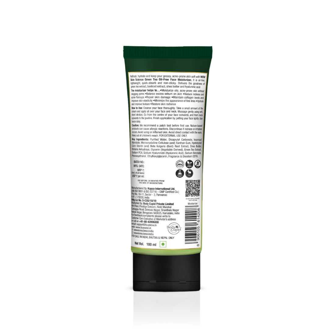 Green Tea Face Moisturizer