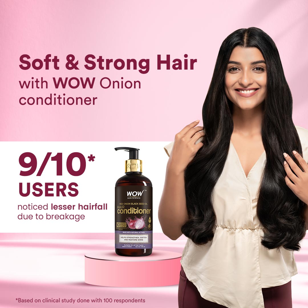 Onion Conditioner for Hair Fall Control, Hair Growth, Dry & Frizzy Hair