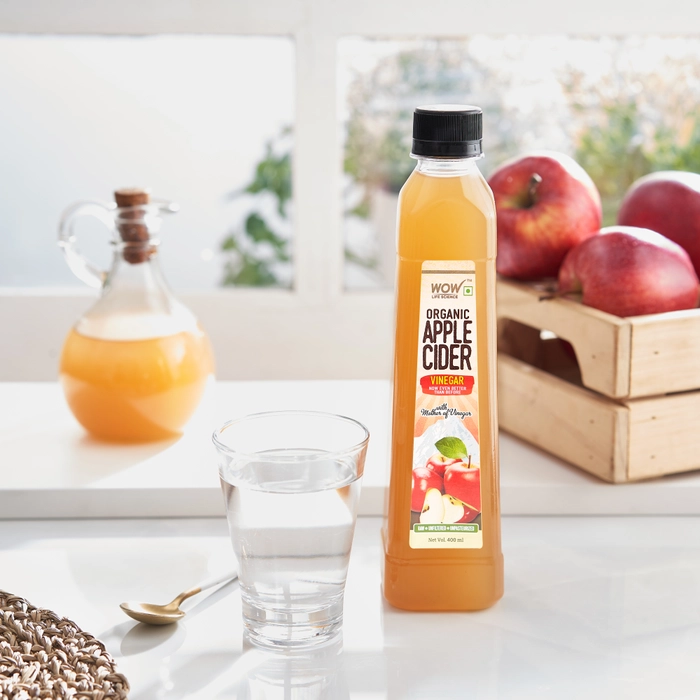 Organic Apple Cider Vinegar For Improved Gut Health