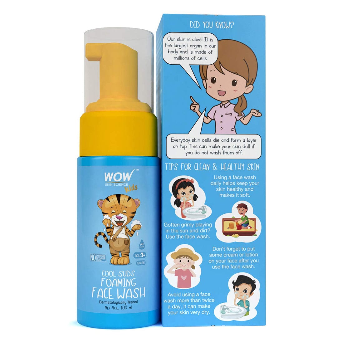 Cool Suds Foaming Face Wash For Kids - 100 ml