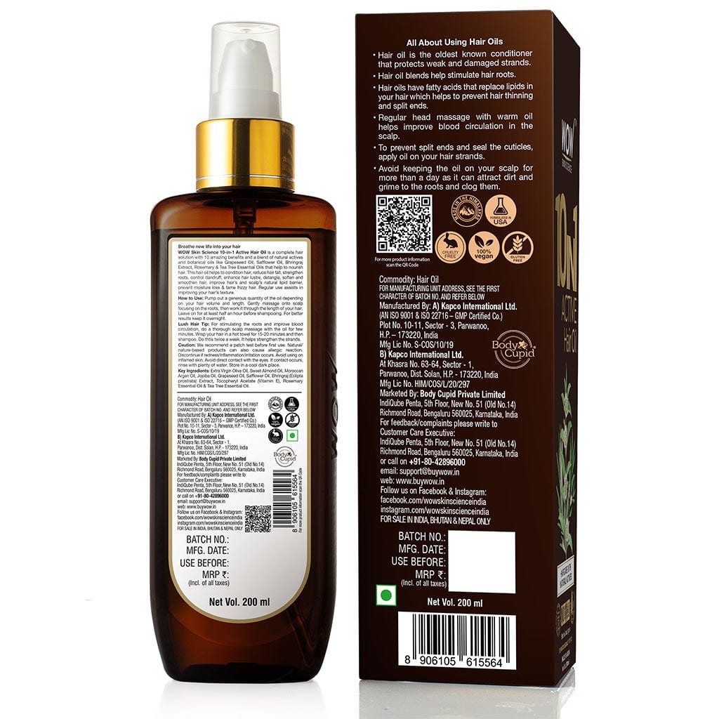 10 in 1 Active Hair Oil