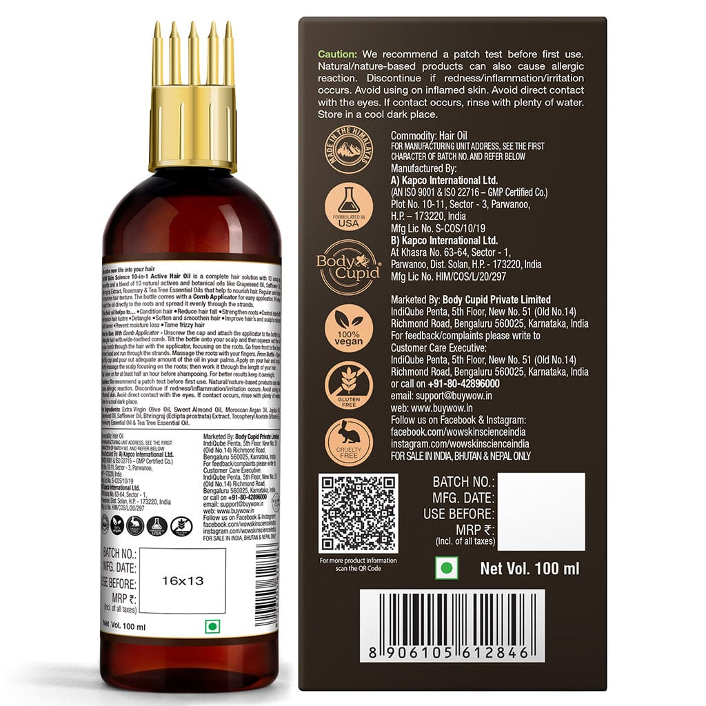 10 in 1 Active Hair Oil