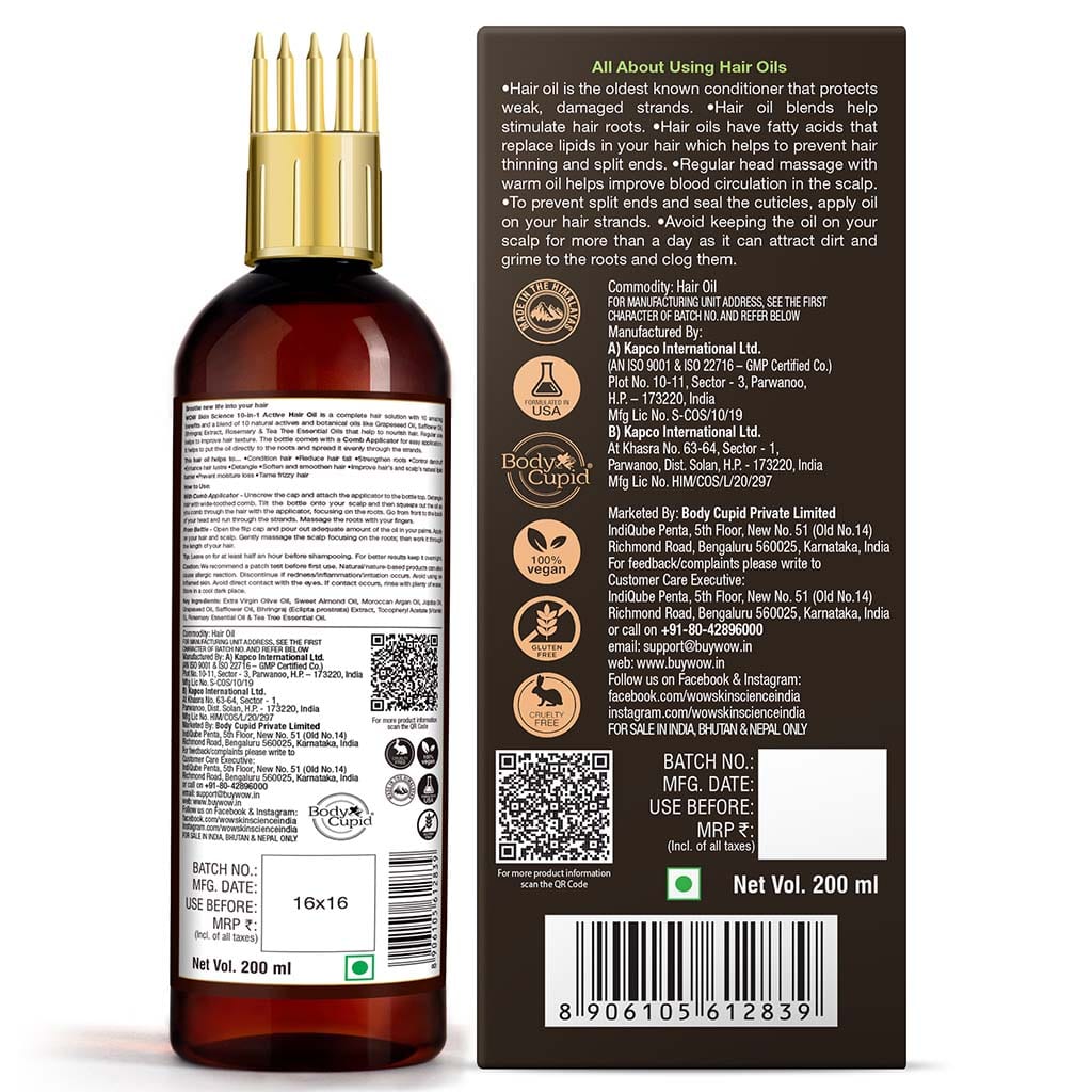 10 in 1 Active Hair Oil