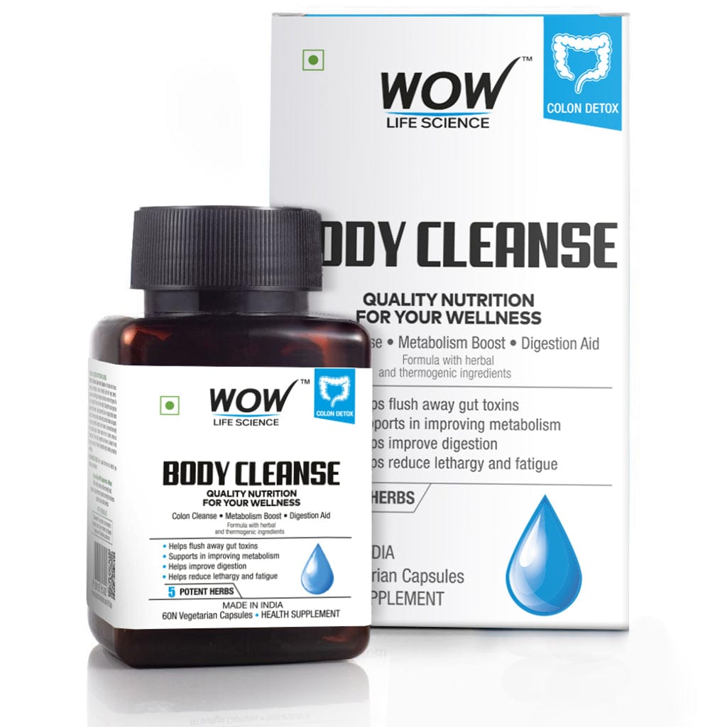 Body Cleanse 750mg - 60 Vegetarian Capsules