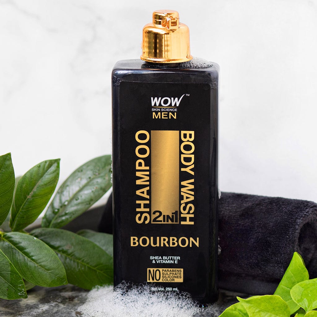 Bourbon 2-In-1 Shampoo + Body Wash