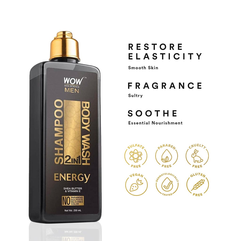 Energy 2-In-1 Shampoo + Body Wash