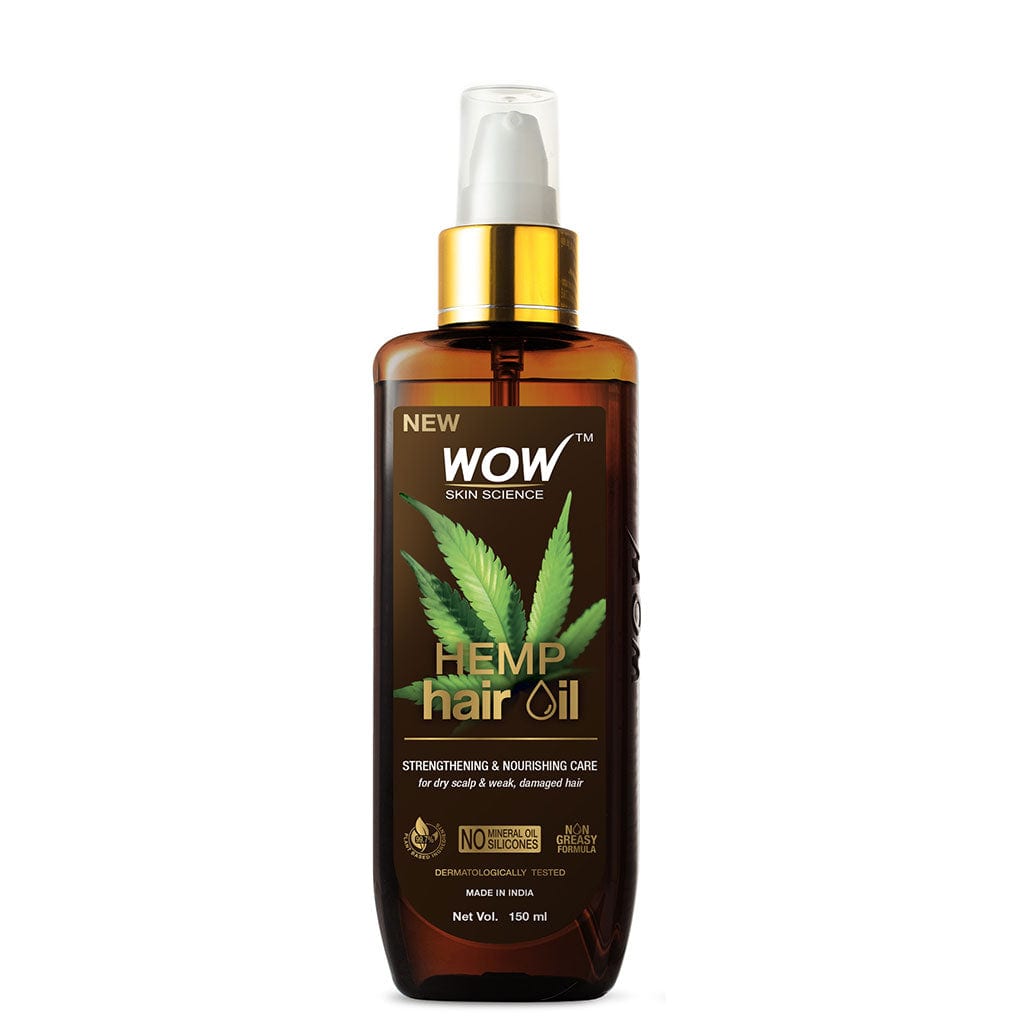 Hemp Hair Oil - For Dry, Damaged and Chemically Treated Hair - 150ml