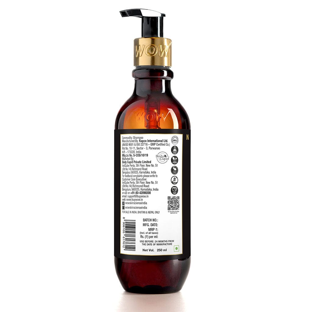 Hemp Shampoo for Strengthening and Restoring Hair - For Stressed Scalp & Dry Hair