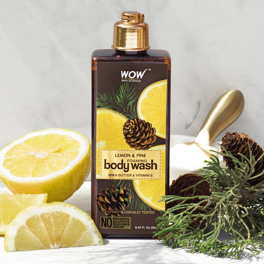 Lemon & Pine Foaming Body Wash