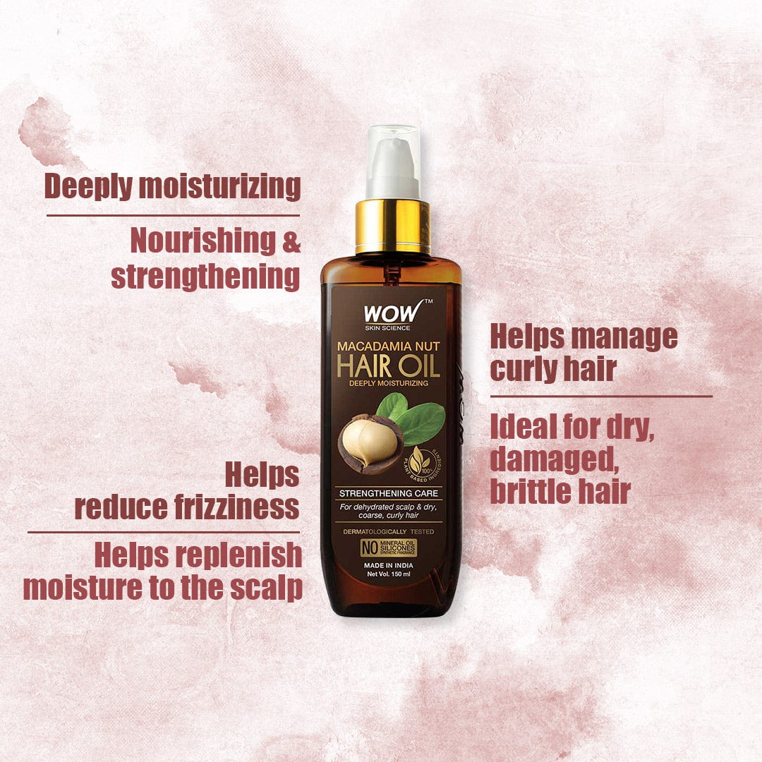 Macadamia Nut Hair Oil