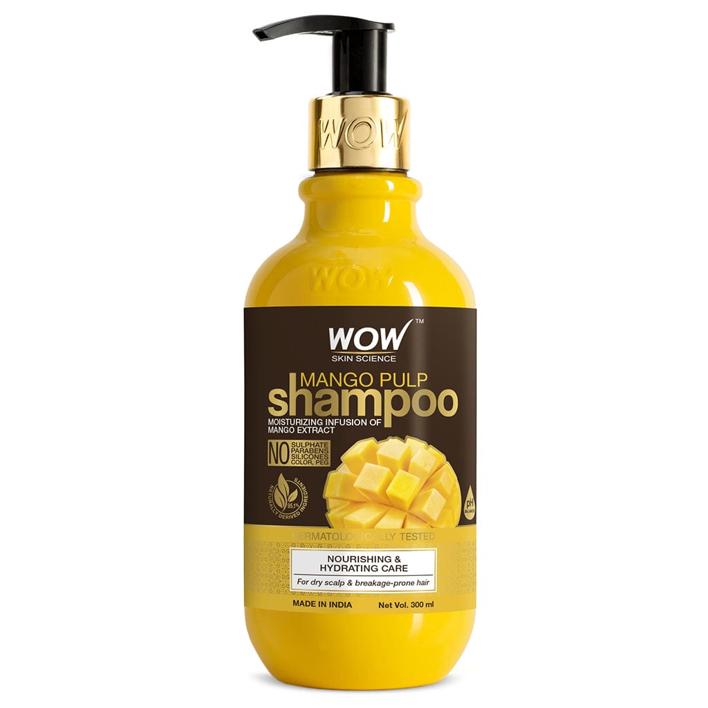 Mango Shampoo For Healthy Hair - No Sulphate, Parabens, Silicones, Synthetic Color, PEG - 300mL