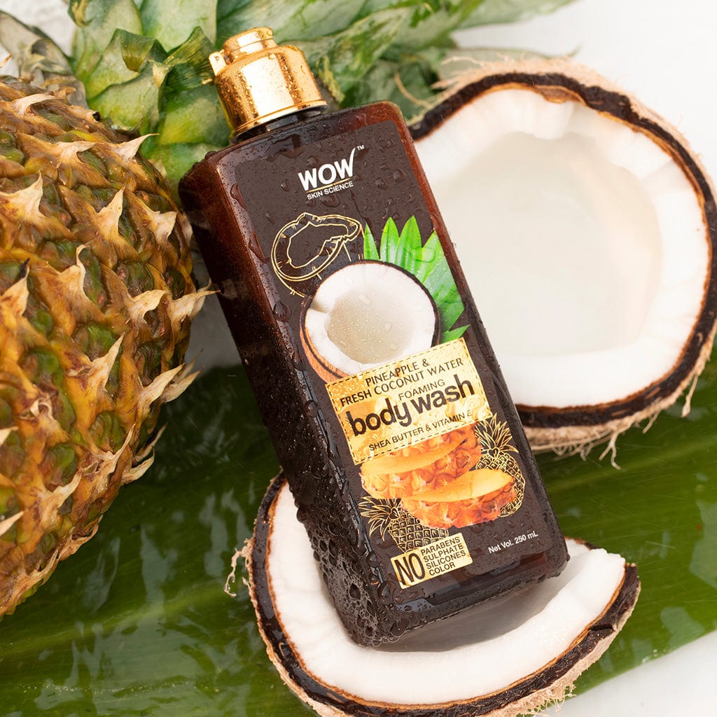 Pineapple & Fresh Coconut Water Foaming Body Wash