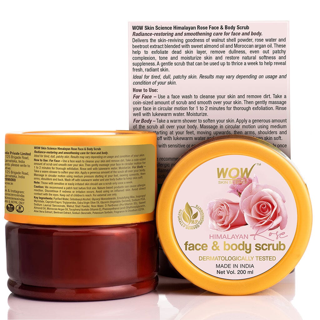 Rose Face Scrub