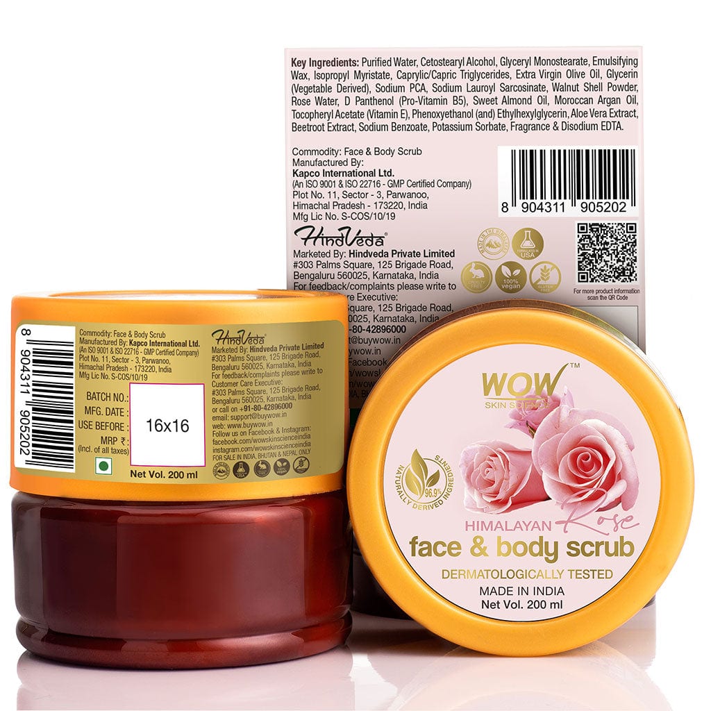 Rose Face Scrub