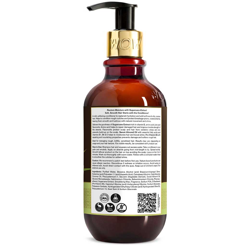 Sugarcane Conditioner - for Softening & Hydrating Care - 300 ml