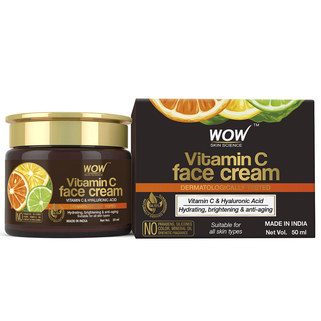 Vitamin C Face Cream For Skin Brightening and Moisturizing - 50 mL