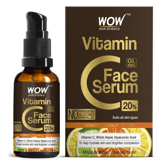 Vitamin C Serum - Skin Clearing Serum - Brightening, Anti-Aging Skin Repair, Supercharged Face Serum, Dark Circle, Fine Line & Sun Damage Corrector, Genuine 20% - 15ml