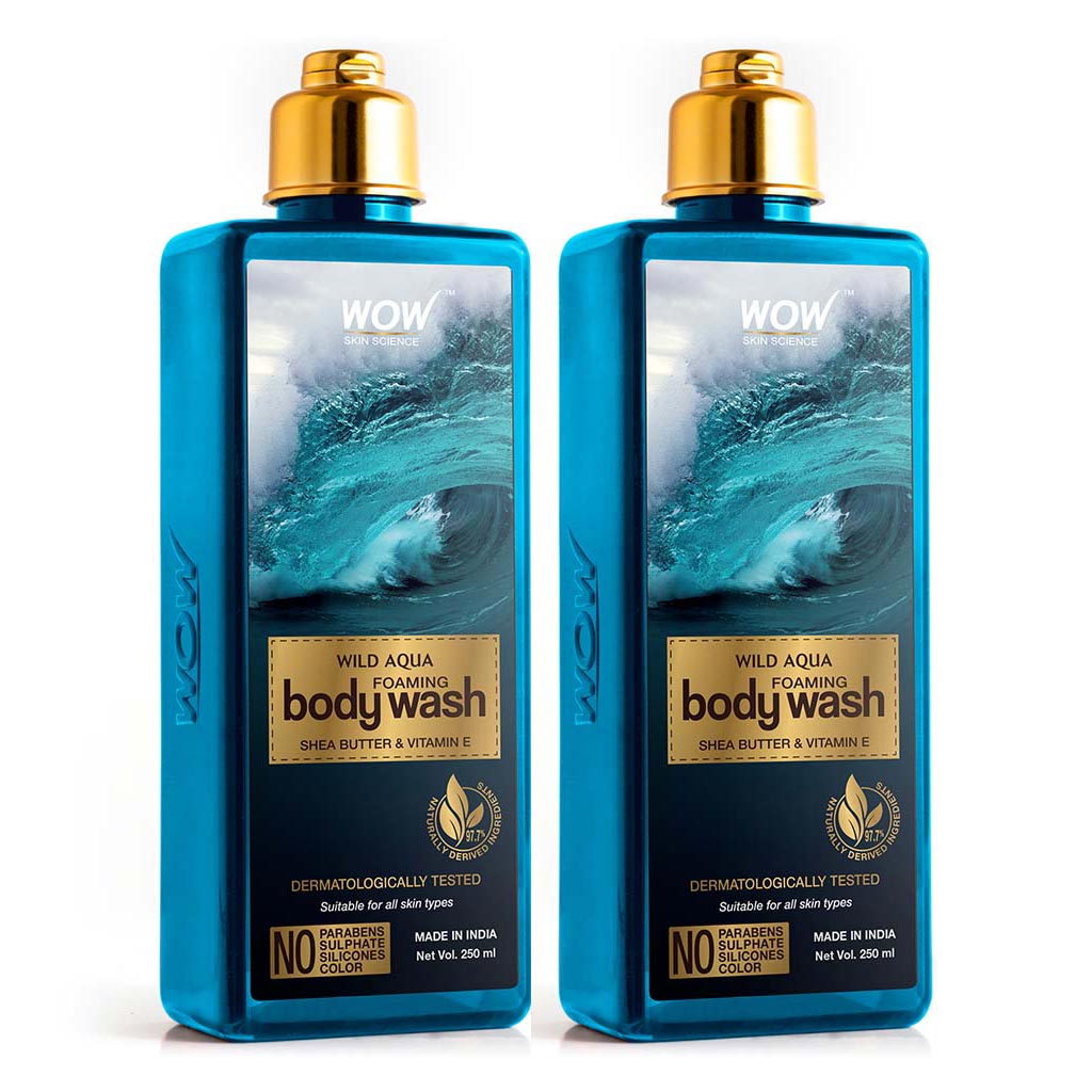 Wild Aqua Foaming Body Wash