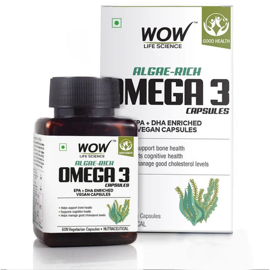 Algae-Rich Omega 3 Capsules - Vegan Capsules