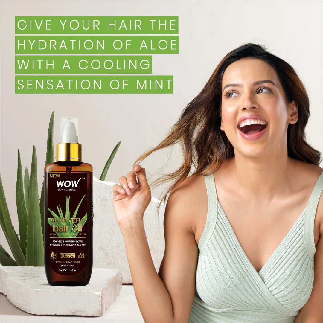 Aloe Vera Hair Oil