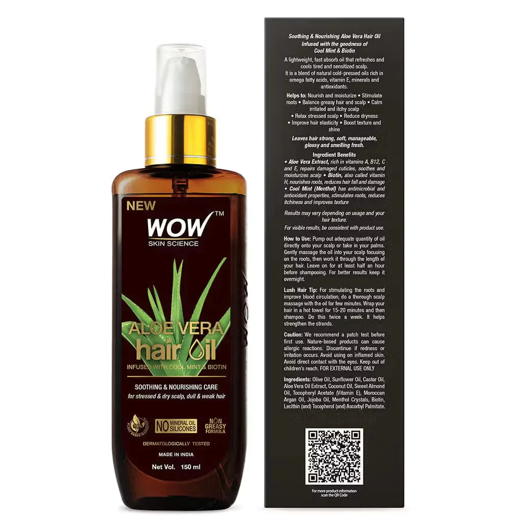 Aloe Vera Hair Oil