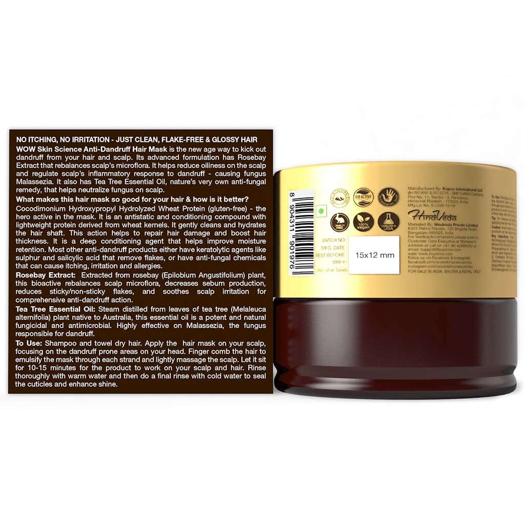 Anti-Dandruff Hair Mask - 100 ml