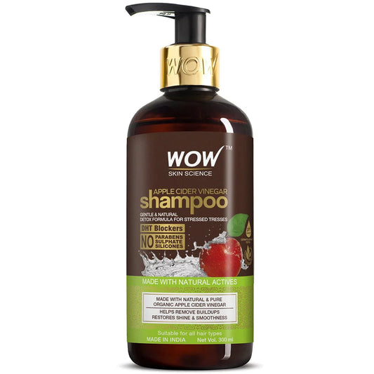 Apple Cider Vinegar Shampoo - For Dandruff, Hair Growth & Hair Fall Control