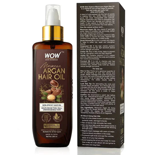 Moroccan Argan Hair Oil