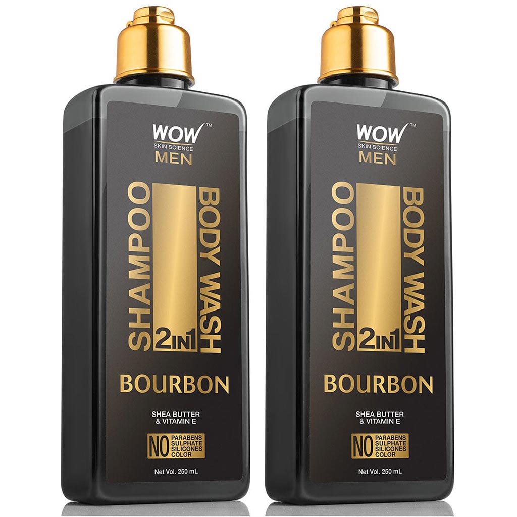 Bourbon 2-In-1 Shampoo + Body Wash