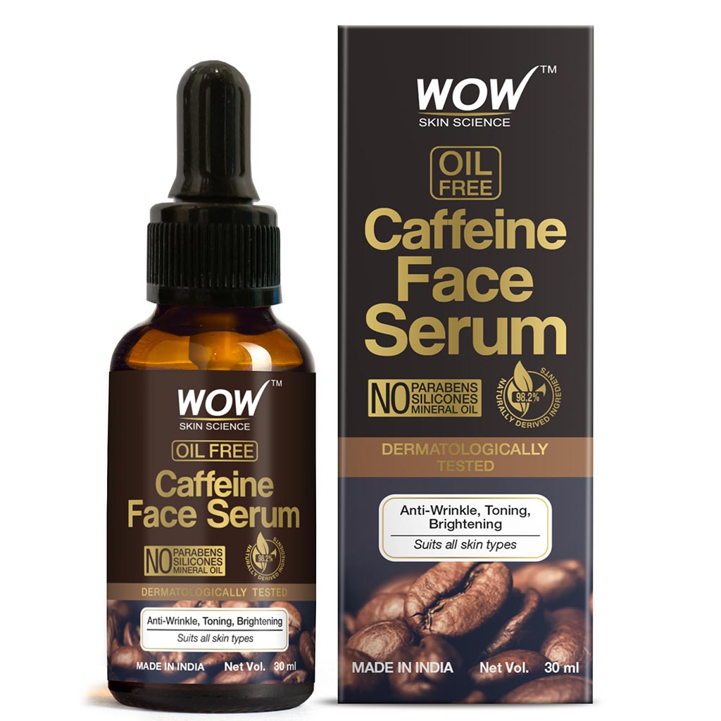 Caffeine Face Serum - To Revive Dull & Tired Skin - For Men & Women