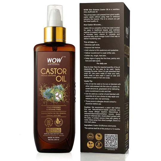 WOW Skin Science Castor Oil 