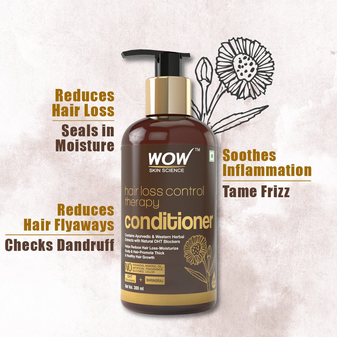 WOW Skin Science Hair Loss Control Therapy Conditioner - 300 ml - BuyWow