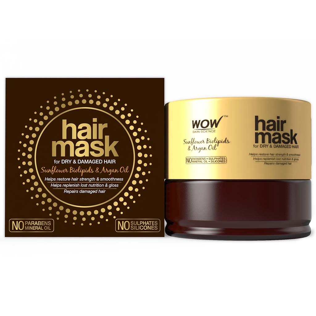 Sunflower Biolipids & Argan Oil Hair Mask for Dry & Damaged Hair - 100 ml