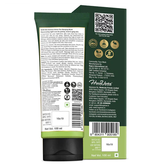 Green Tea Sleeping Mask - 100mL