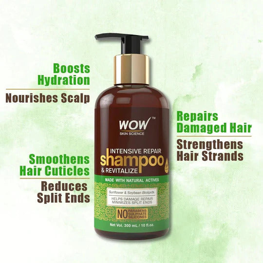 Intensive repair shampoo benefits