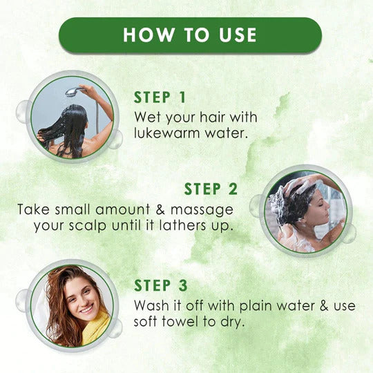 Intensive repair shampoo how to use