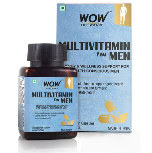 Multivitamin Capsules for Men - For Energy and Wellness - 60 capsules