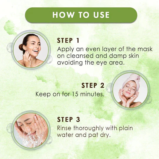 Anti-Acne Neem & Tea Tree Clay Face Mask