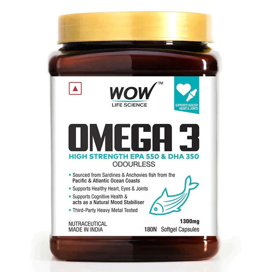 Omega 3 Capsules 180N Softgel Capsules